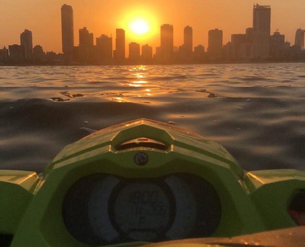 Enjoy riding the jet ski in Bahrain