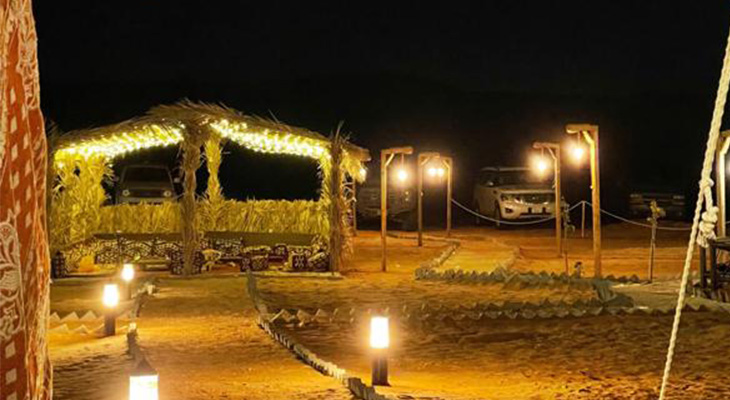 Camping and Overnight Trip Every Friday in the Red Sand in Riyadh