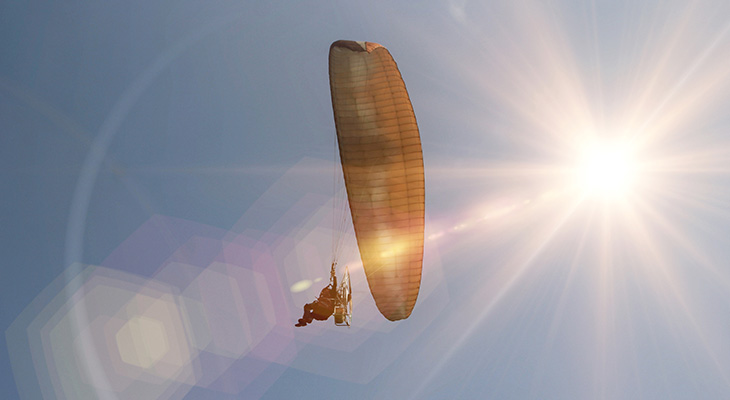 Amazing paratriking experience in Wadi Al-Faqir 