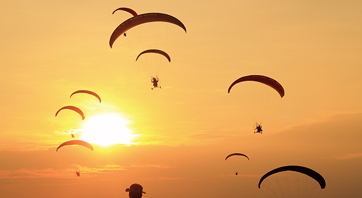 Amazing paratriking experience in Wadi Al-Faqir 