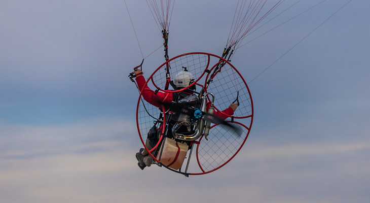 Amazing paratriking experience in Wadi Al-Faqir 