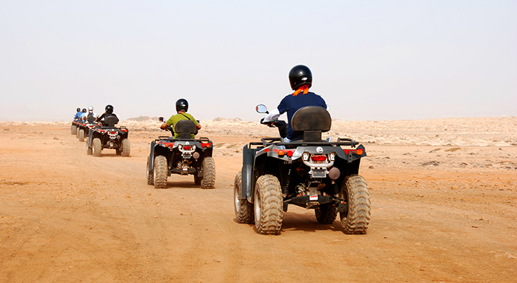 Enjoy a 30-minute Quad bike tour in Ras Al Khaimah