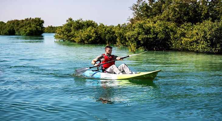 Two hour Kayak Tour in the Mangroves Abu Dhabi