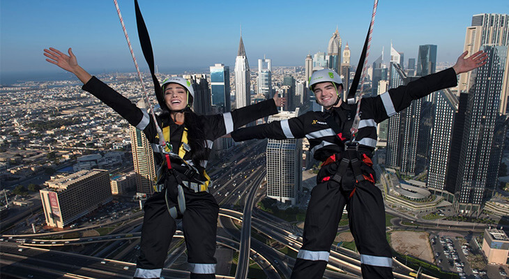 Dubai: 20mins Edge Walk at Sky Views Observatory 