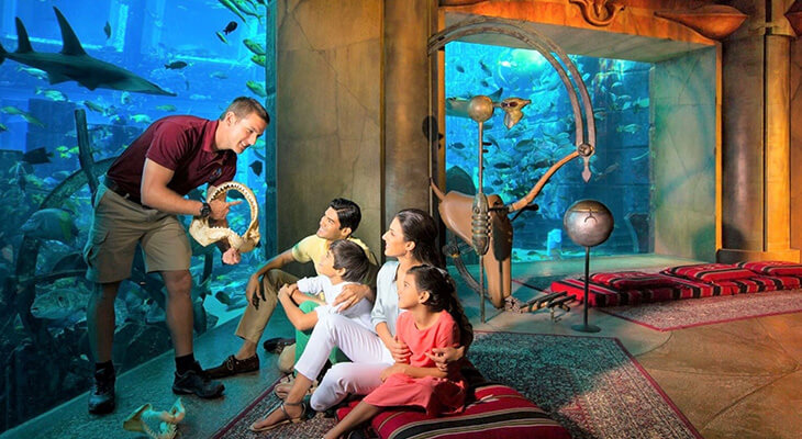 One Hour and Half Atlantis Lost Chambers Aquarium Ticket