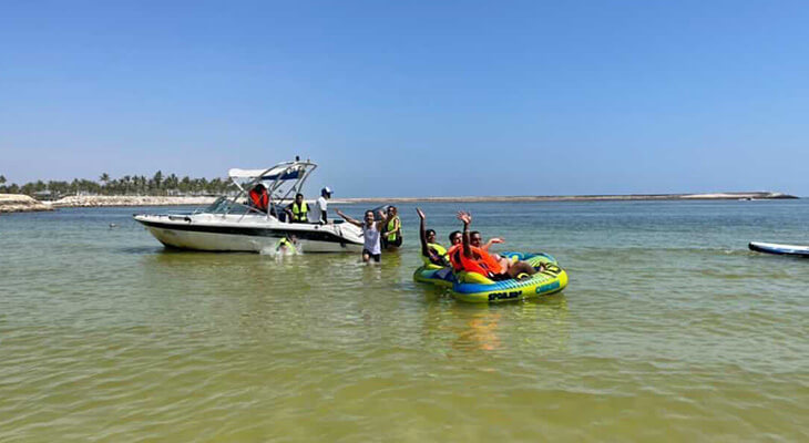 Boat Trip in Arabian Sea at Dhofar 