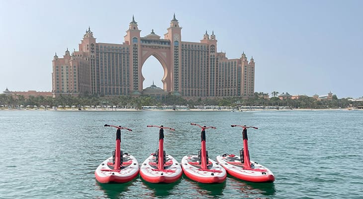 Electric Water Scooter Ride in Palm Jumeirah 