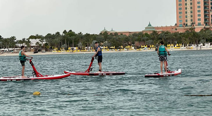 Electric Water Scooter Ride in Palm Jumeirah 