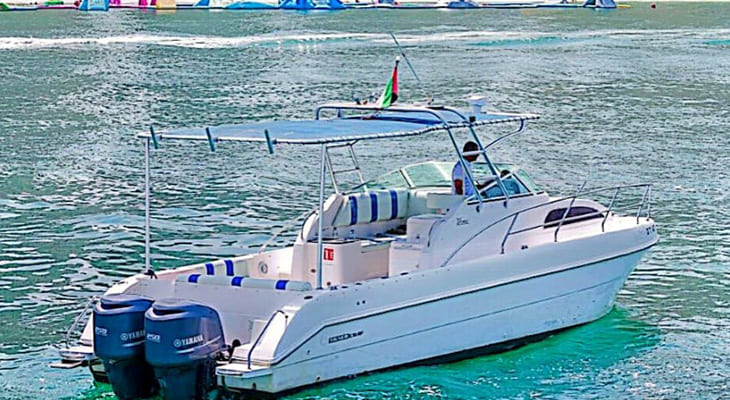 1-Hour Fishing Trip on a Boat (34 ft) in Dubai