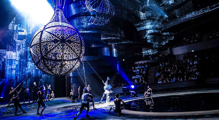 Gold Ticket to La Perle by Dragone Show