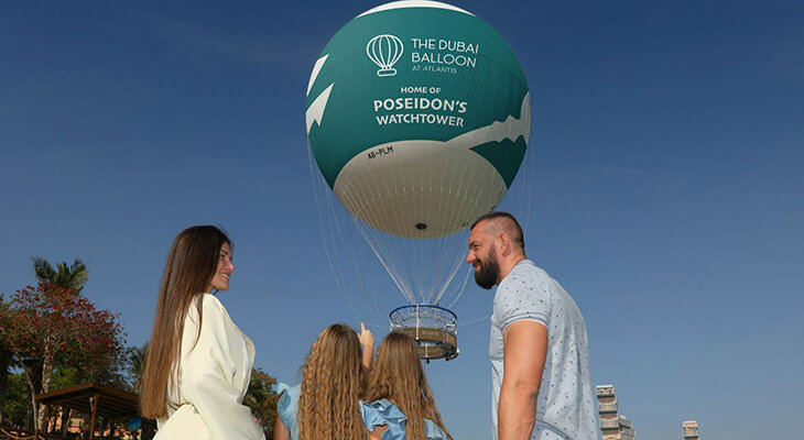 Dubai Balloon Experience at Atlantis