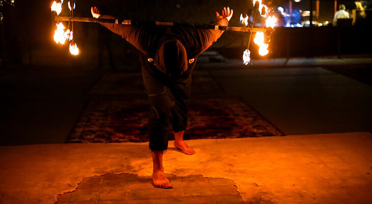 BBQ Dinner at Bedouin Oasis Camp in Ras Al Khaimah