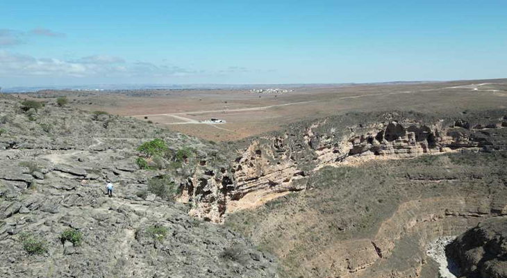 Sinkhole and Cave at Taiq, Oman 