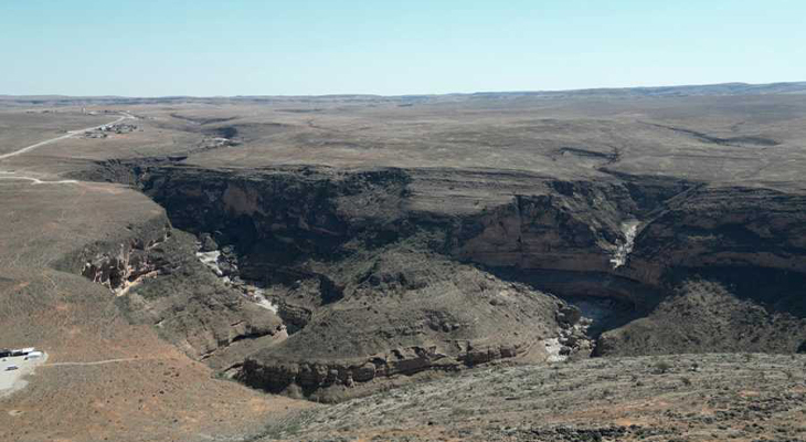 Sinkhole and Cave at Taiq, Oman 