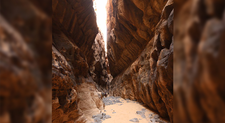 Hiking through Madakhel Garden, AlUla