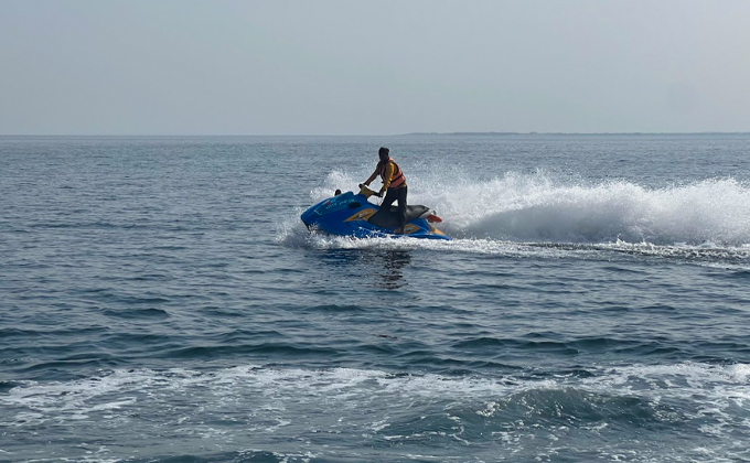 Enjoy 15 minutes of Jet skiing in Khobar