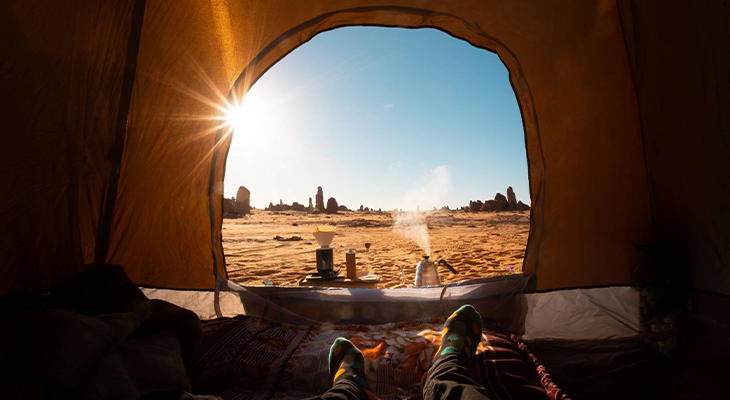 Wild Camping in AlUla