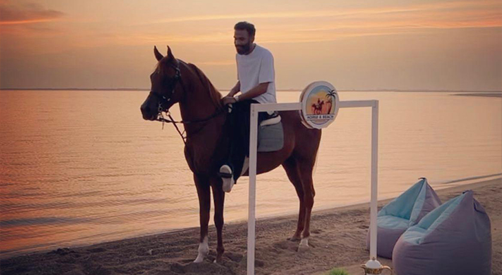 Horse Riding Tour Along Ashour Beach, Jeddah with 20% off  