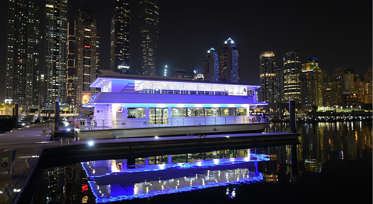 2-hour Electric Catamaran Cruise in Marina Dubai 