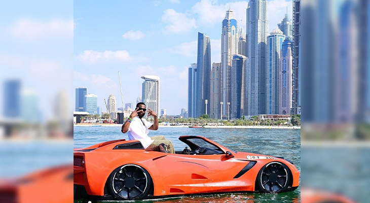 1 Hour Jet Car Rental in Dubai 