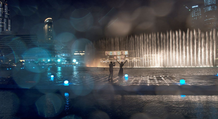 The Dubai Fountain Show & Boardwalk Ticket