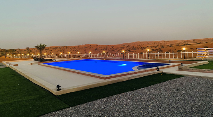 RAK: Chalet Rental at Bedouin Oasis Camp for 4 Persons