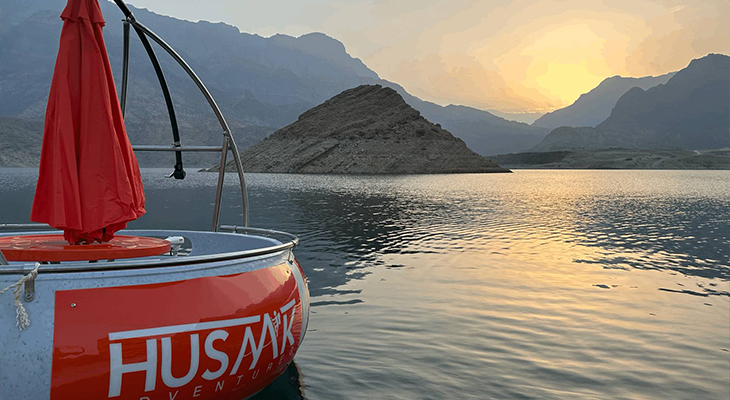 An hour-long Donut Boat Rental in Al Namas