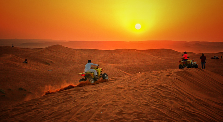 4-Hour Evening Desert Safari in Jeddah with 1-Hour Quad Biking 