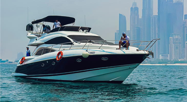 Cruise Aboard 56 Feet Yacht in Dubai Marina