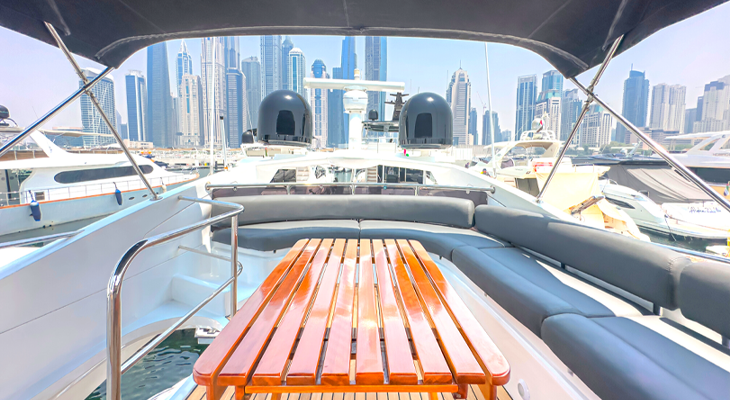Cruise Aboard 56 Feet Yacht in Dubai Marina