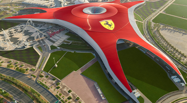Entry Ticket to Ferrari World with Transportation  