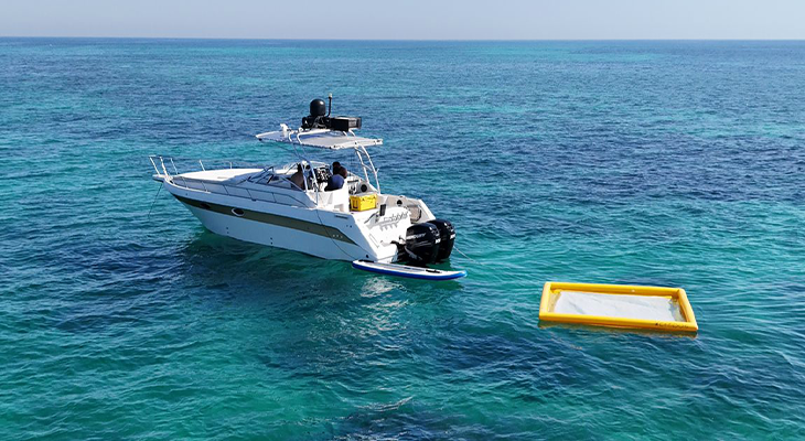 6-Hour Private Trip to Qaruh Island aboard Pisces Mini Yacht