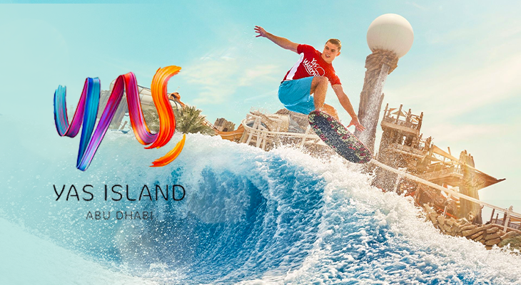 2 Theme Parks Tickets with 50% Off at Yas Island