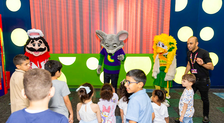 Entry Card to Chuck E. Cheese El Khobar With 75% off