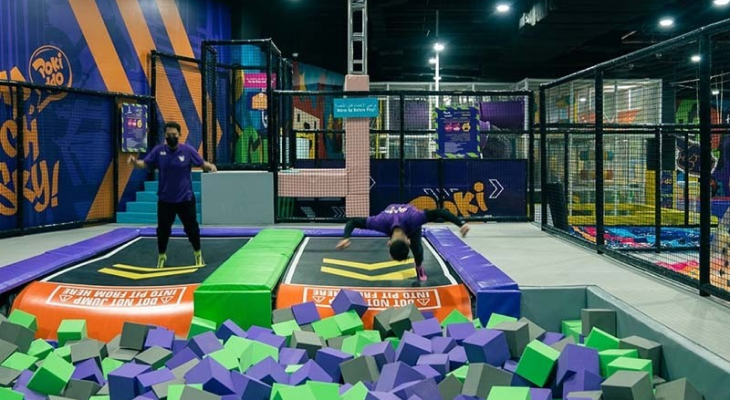 Pokiddo Park Discounted Trampoline Tickets with 3.95 KWD