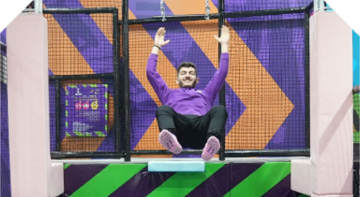 Pokiddo Park Discounted Trampoline Tickets with 3.95 KWD