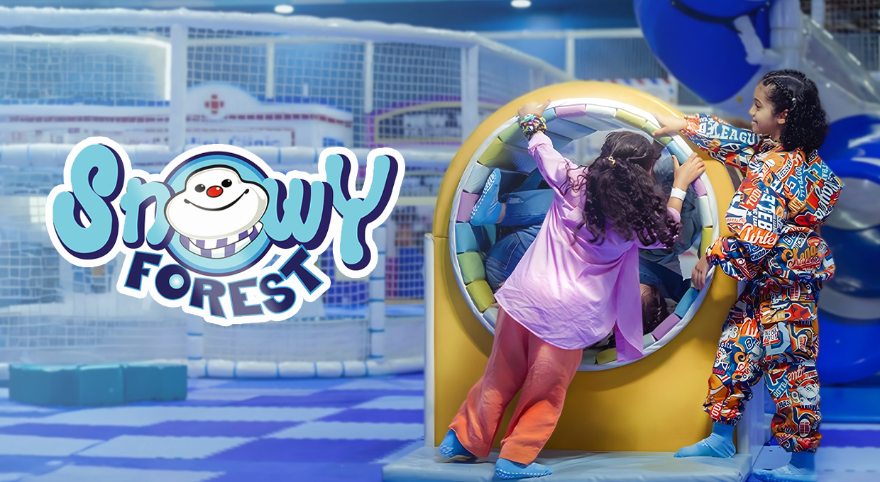 Entry Coupon for Snowy Forest Al Hokair Time, Taif All Day for 58 SAR instead of 65 SAR