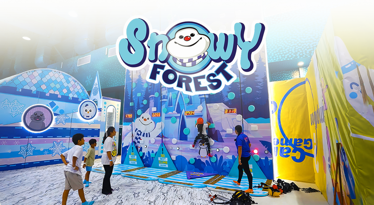 Play Coupon to Snowy Forest Al Hokair Time, Makkah for 58 SAR instead of 65 SAR