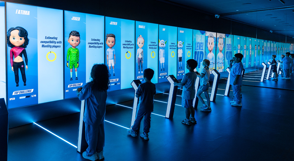 Two Hours of Football at Manchester City Challenge in Abu Dhabi