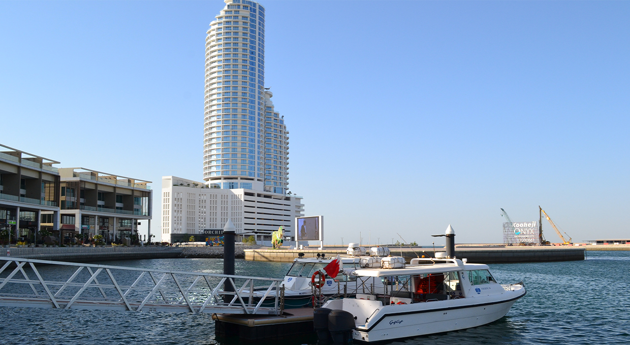 Enjoy a beautiful day with your friends on a boat