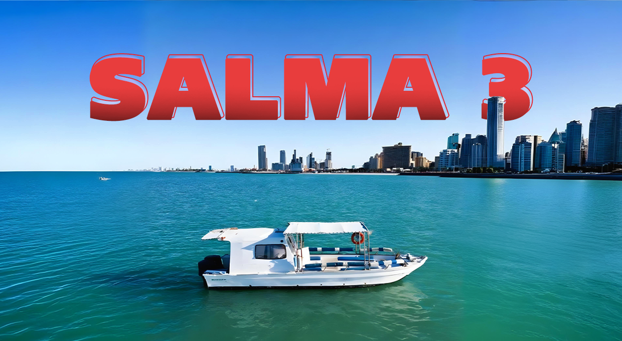 Salma 3 Boat: Sea Trip for Groups up to 6 People