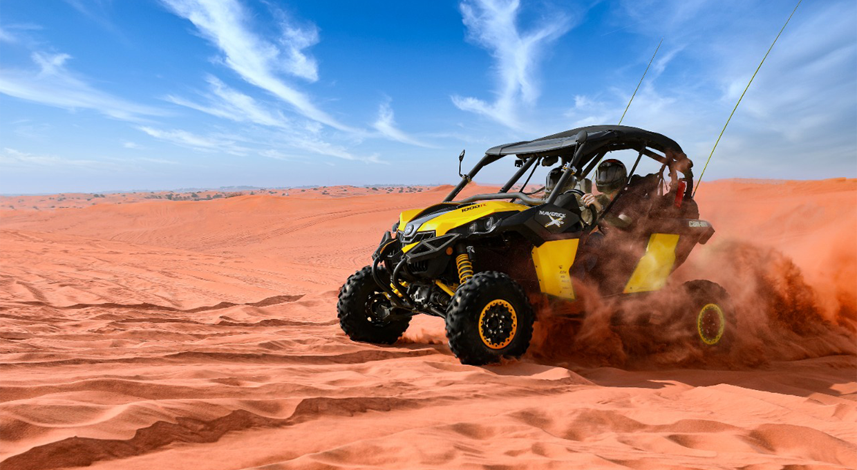 Buggy Adventure on Fridays Across the Red Sands with a Dinner Meal in Riyadh