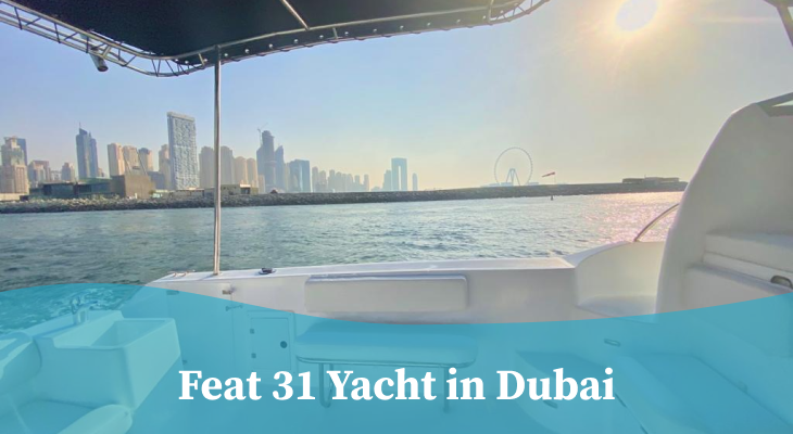 A Luxury Cruise Trip on a 31-Ft. Yacht in Dubai
