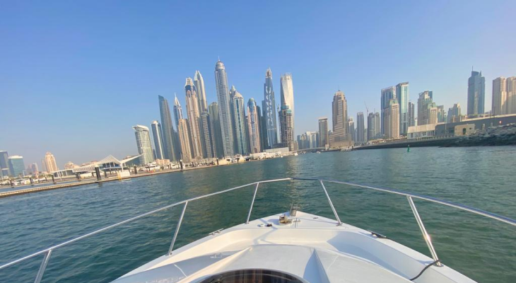 A Luxury Cruise Trip on a 31-Ft. Yacht in Dubai