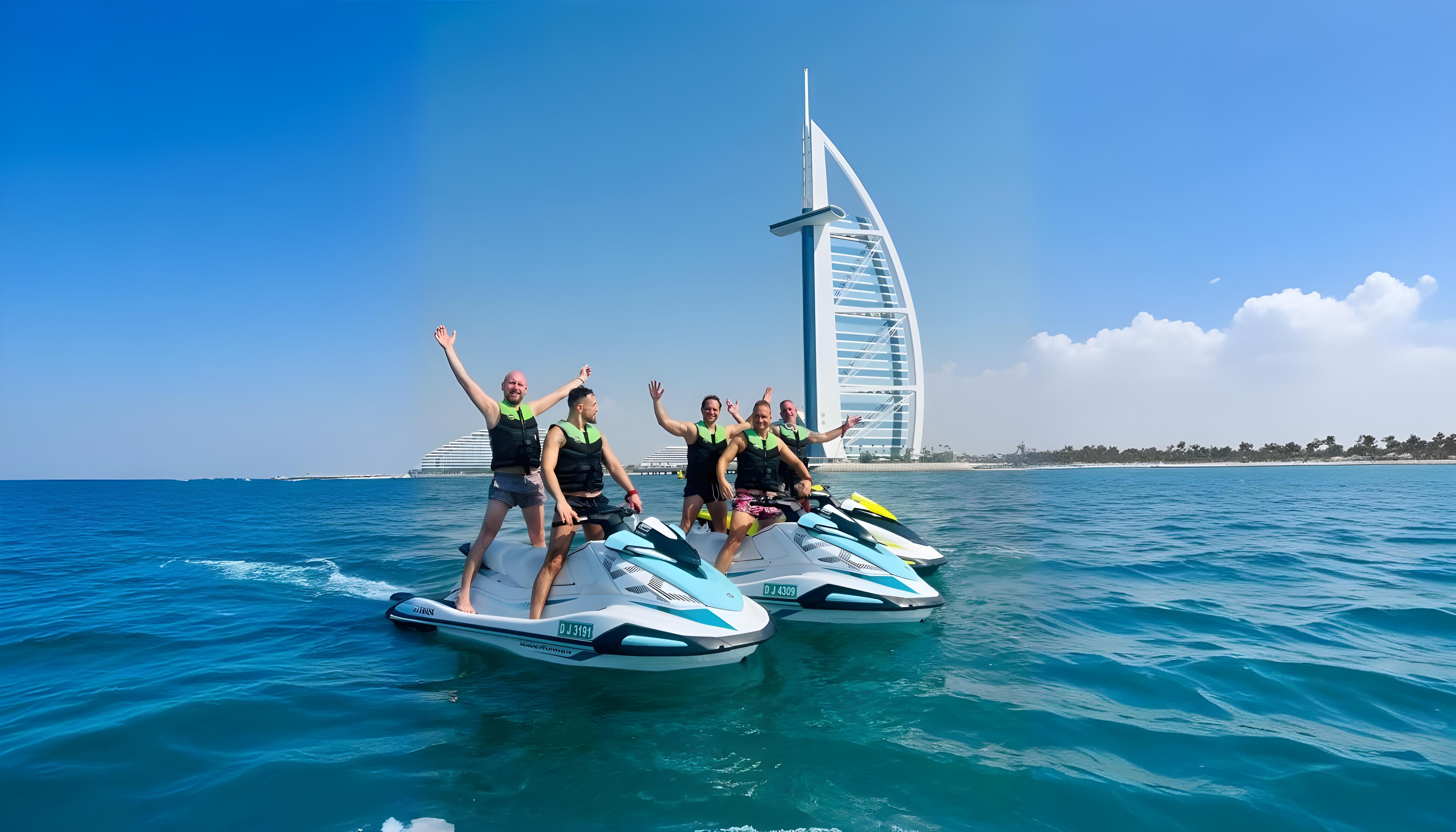 2 Hours Jet Ski Ride Through Dubai’s Sights
