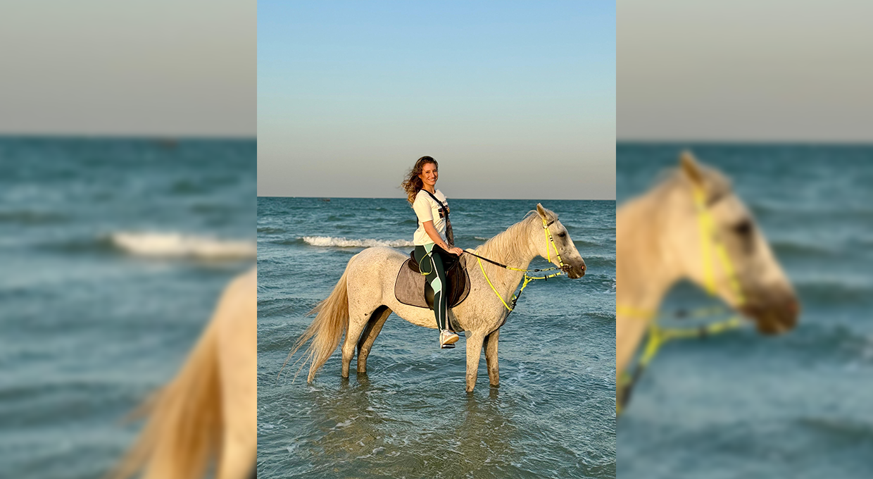 Horse Riding Tour from Karzakan Forest to Malkiya Beach