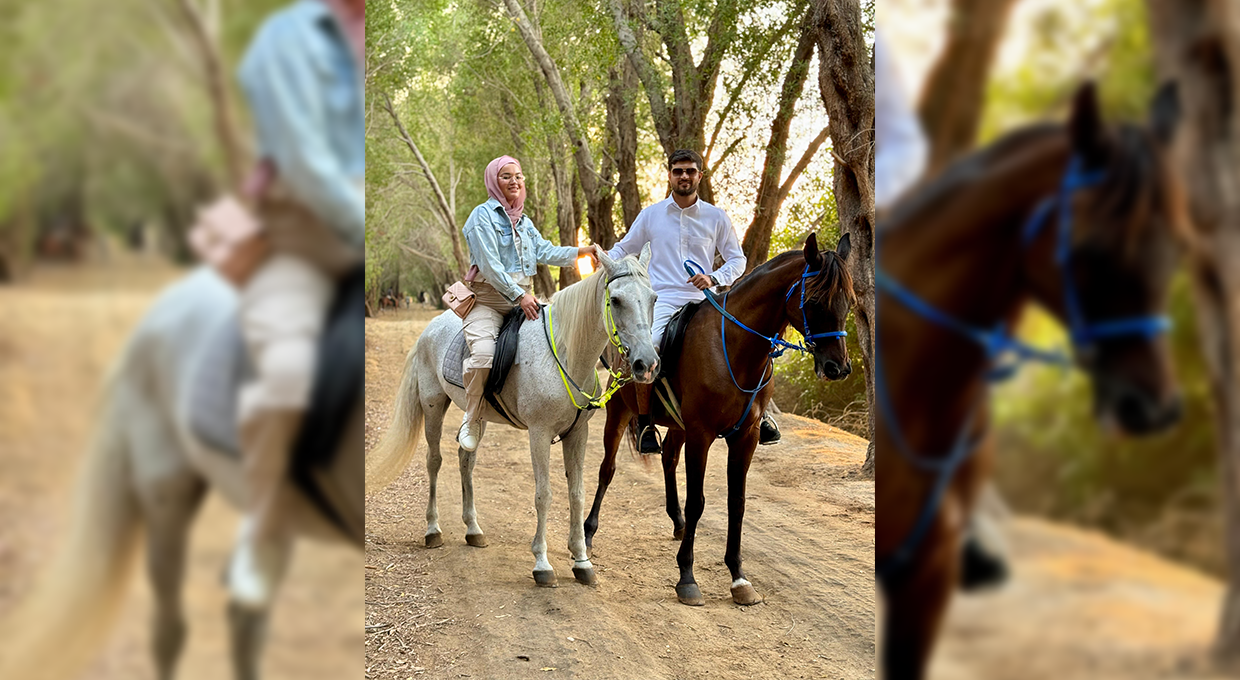 Horse Riding Tour from Karzakan Forest to Malkiya Beach