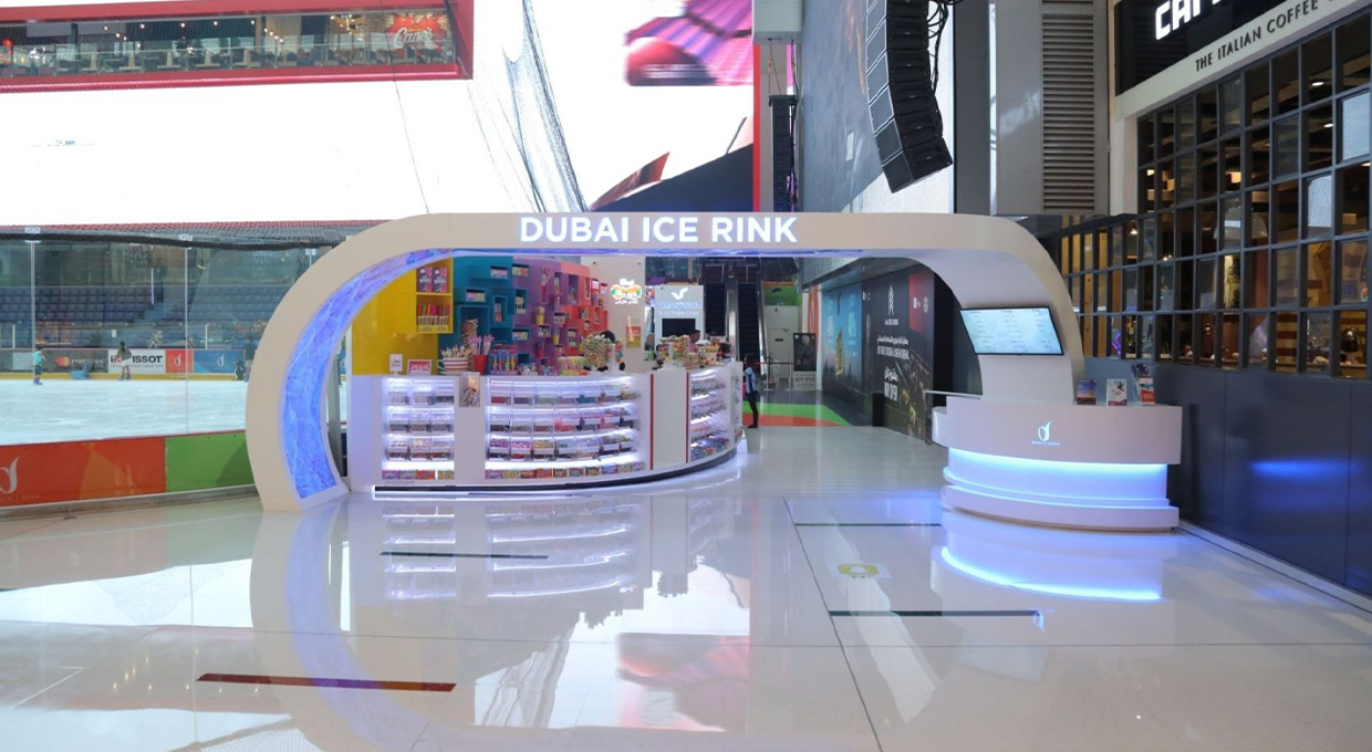 90 mins of Dubai Ice Rink (Peak Hours)