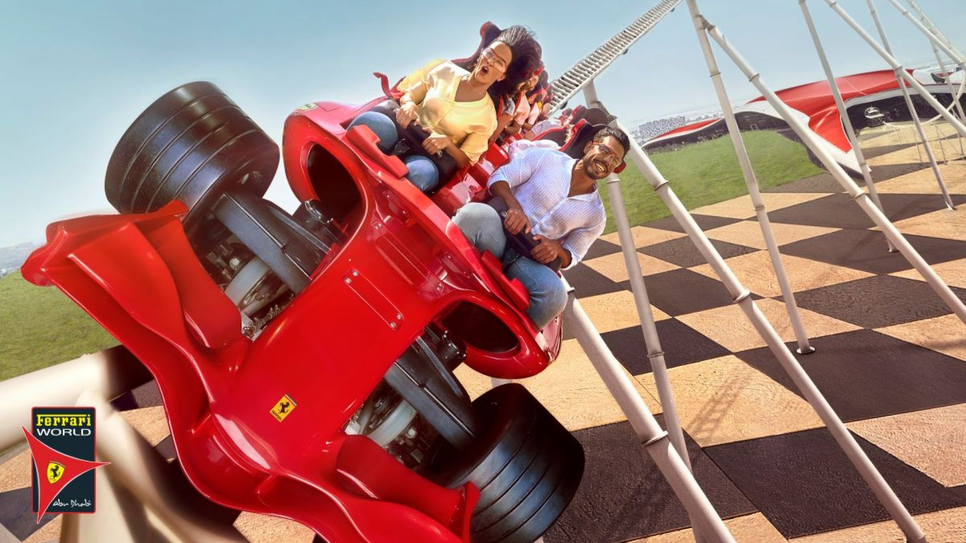 All Day Pass Entry Ticket to 3 Parks in Yas Island Abu Dhabi