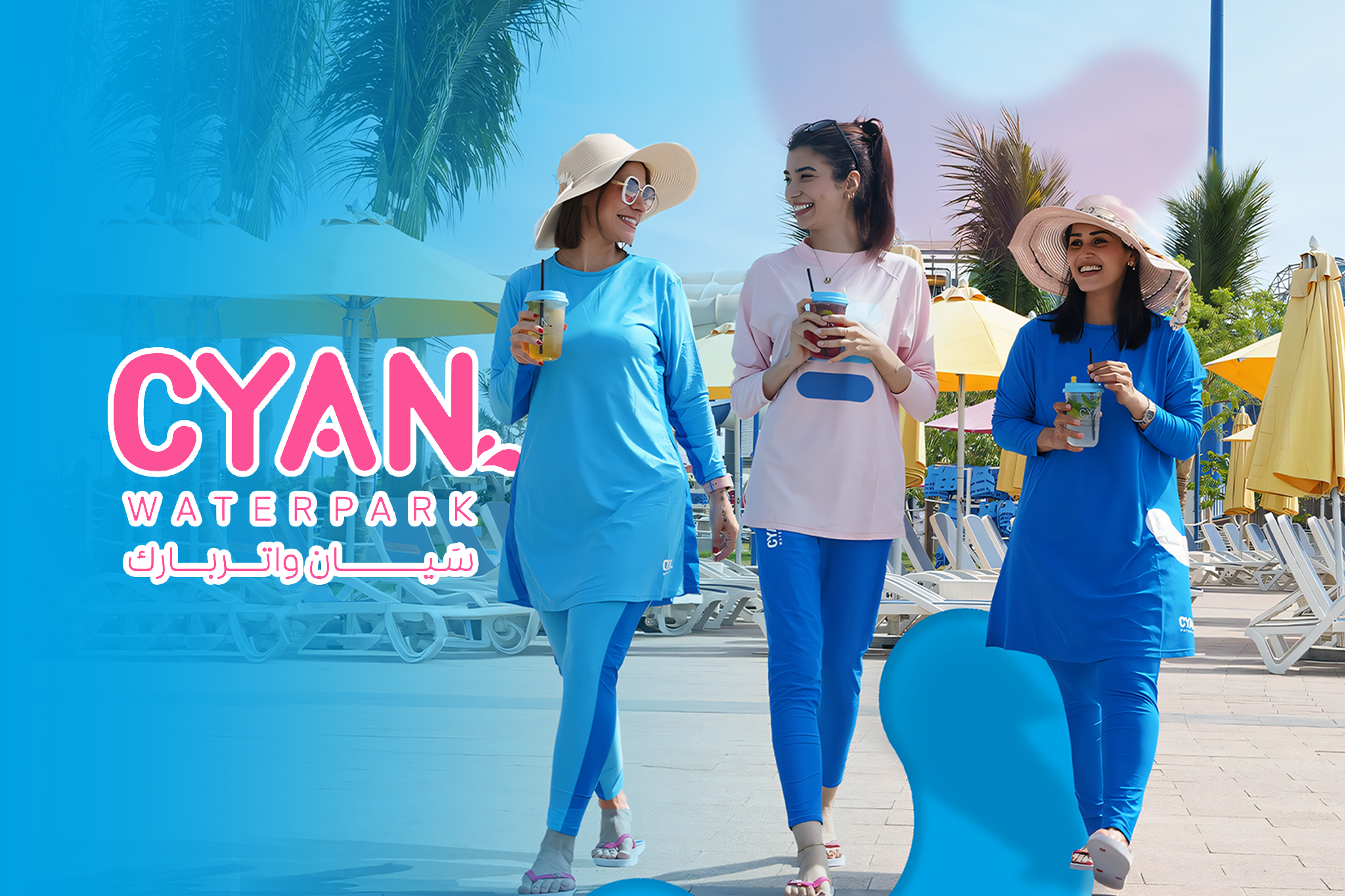 For Ladies Only: Entry Ticket to Cyan Waterpark on Wednesdays